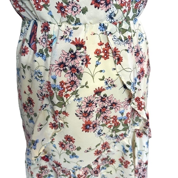 MAJE | Rinora Off The Shoulder Floral Dress - Picture 3 of 9